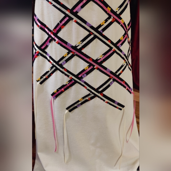 1970's Chessa Davis Quilted Maxi Skirt - Picture 4 of 9